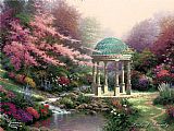 Thomas Kinkade Pools of Serenity painting